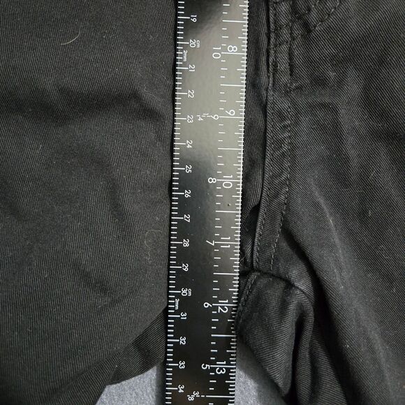 Volcom Men 33 Black Vmonty Flat Front Chino Shorts - Picture 11 of 12